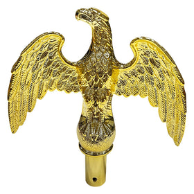 Frunke indoor accent for 1-inch poles adds a refined ceremonial touch.