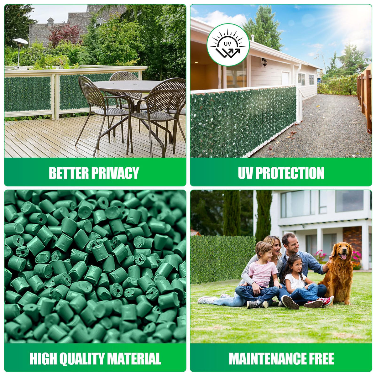 FRURIPPY privacy screen ideal for weddings and garden events.