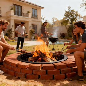 Fruyyzl portable design makes it easy to move for camping and gatherings