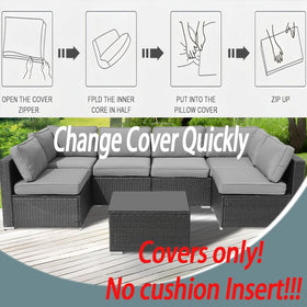 Frxeyaliz 14-piece set highlights complete cover solution for 6-seater