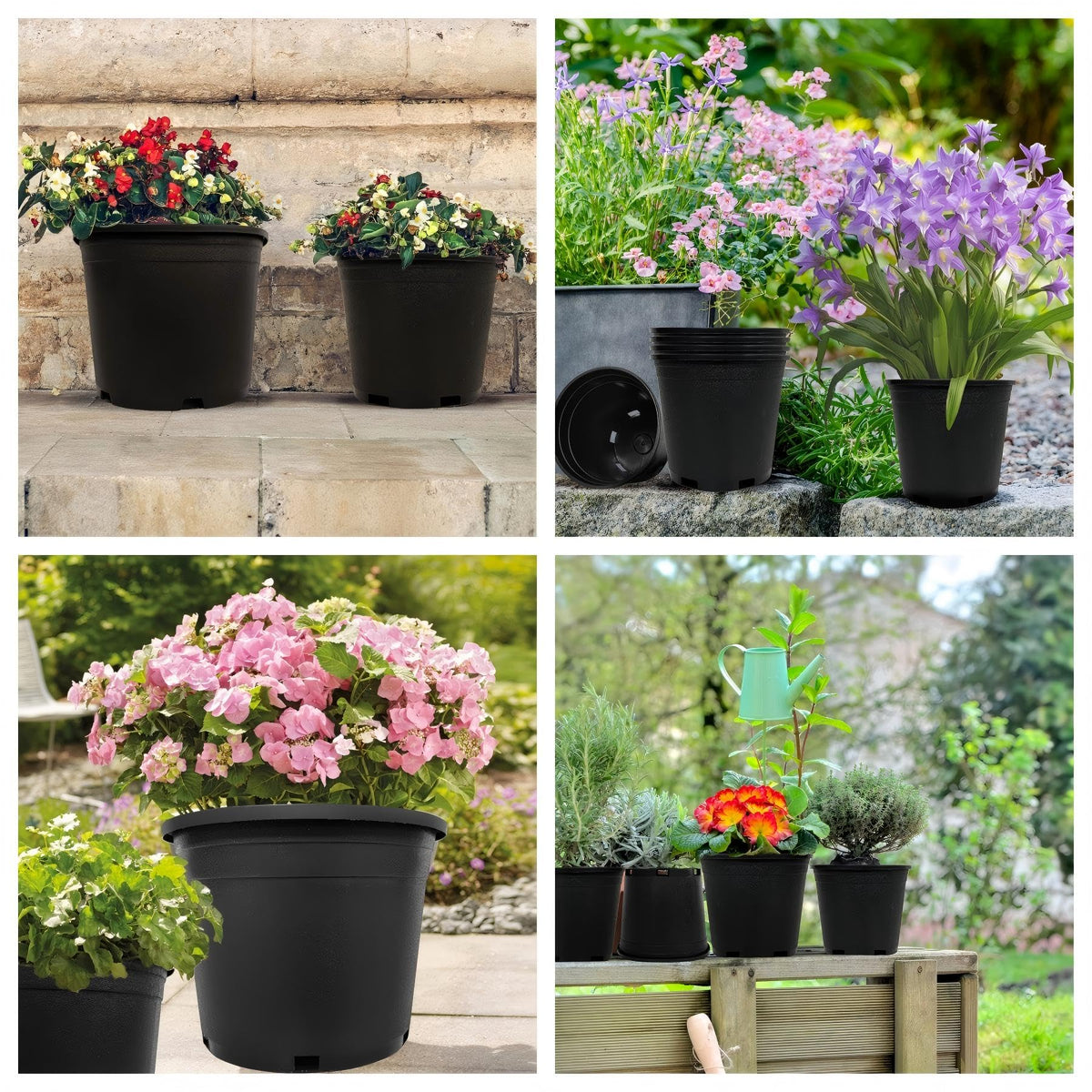 Fsehyue 2-gallon nursery pot smooth surface easy cleaning