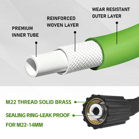 FSQLB durable long-lasting hose material withstands frequent use
