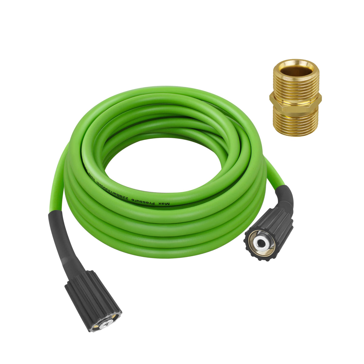 FSQLB universal pressure washer hose 3300psi connection for steady water flow