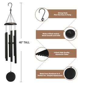 FSVGYY wind chimes presented as a thoughtful memorial or gift for loved ones.