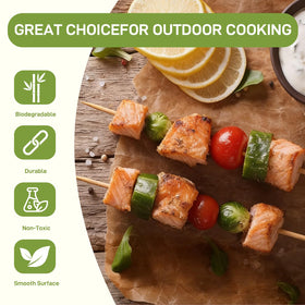 FSYSUN Bamboo Skewers 14-inch ideal for party platters and displays
