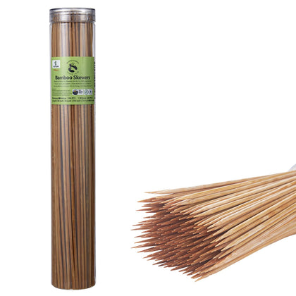 FSYSUN Bamboo Skewers 6-inch for grilling meat and vegetables