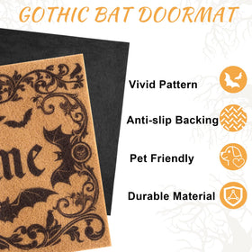 Fttoyoly dirt-scraping surface helps remove mud before entering your home