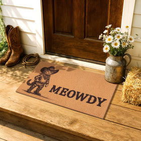 Fttoyoly Easy-clean mat; shake, sweep, or hose lightly for quick refresh.