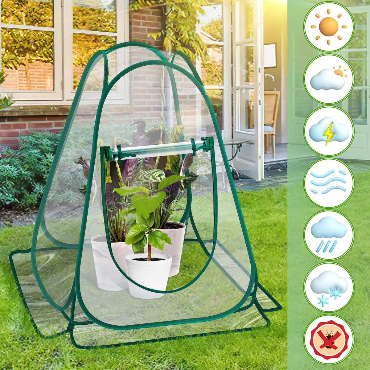 Fuairmee foldable portable design enabling easy transport and storage