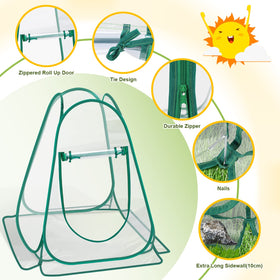 Fuairmee transparent PVC cover close-up highlighting clear sunlight passage