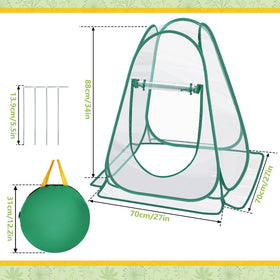 Fuairmee weatherproof UV protection shell shielding plants from elements