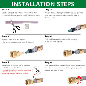 FUATY Compatibility with retractable hoses like Pocket Hose and Flexi Hose.