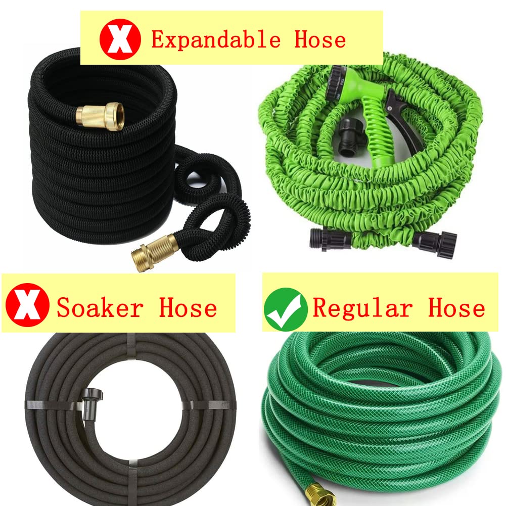 FUATY coupler joins two hoses for extended reach in the garden.