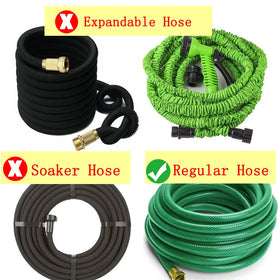 FUATY coupler joins two hoses for extended reach in the garden.