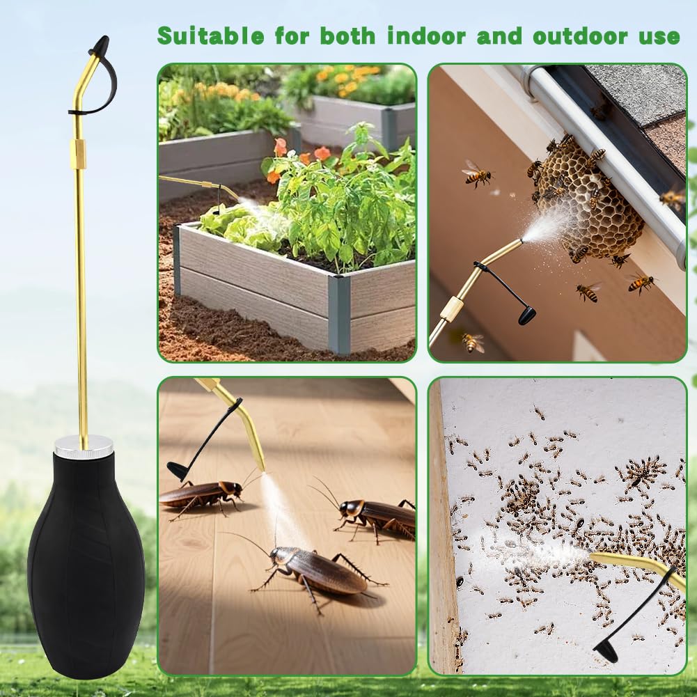 FuGuiHui Duster includes funnel and spoon for precise loading