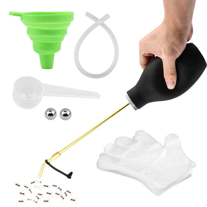 FuGuiHui Diatomaceous Earth Duster with long tube for precise outdoor spraying