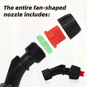 Fukaisu flat fan tip 0-15mm for delicate irrigation