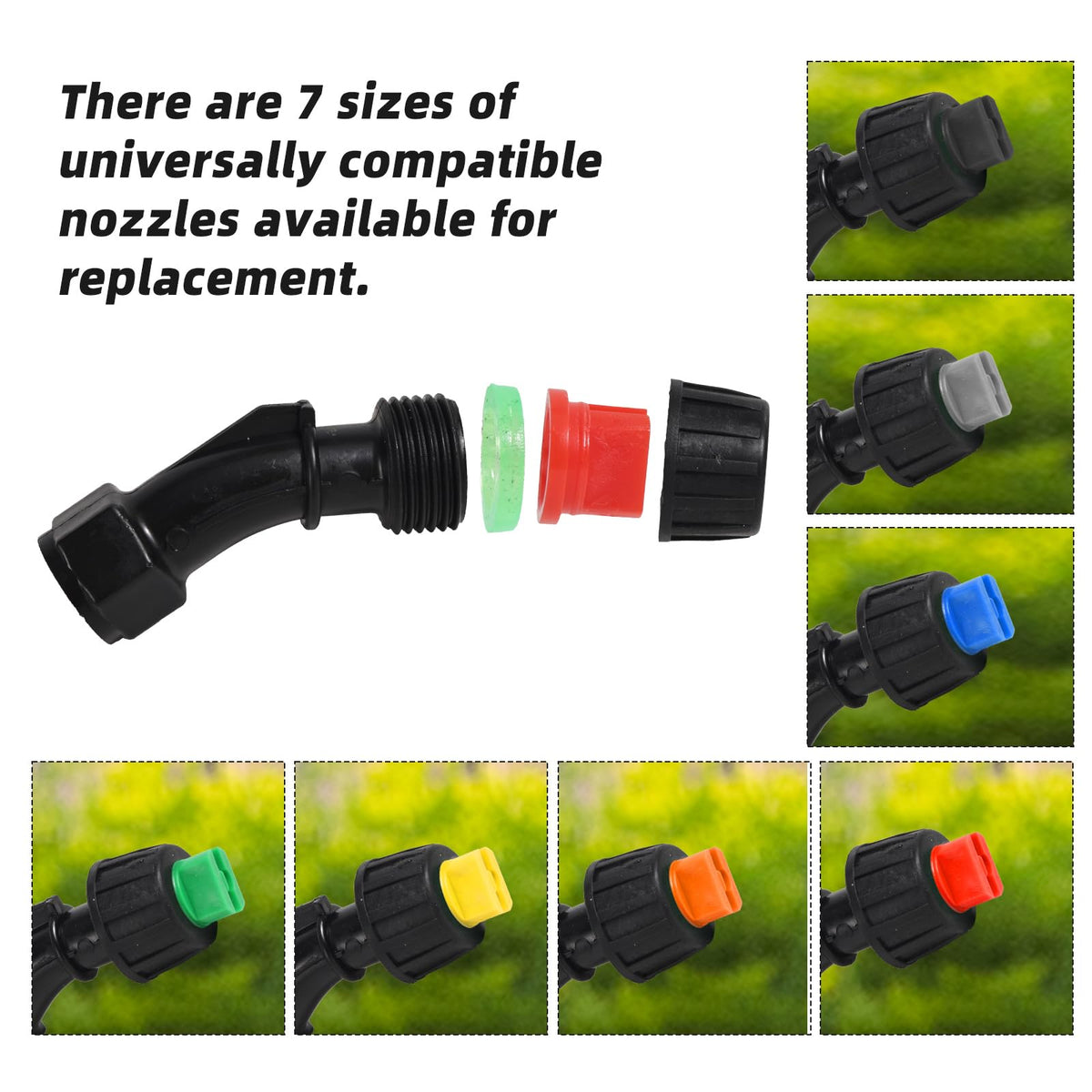 Fukaisu flat fan tip 0-3mm for moderate flow spraying