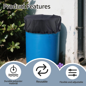 Fukaisu outdoor mesh cover protecting planters and water systems