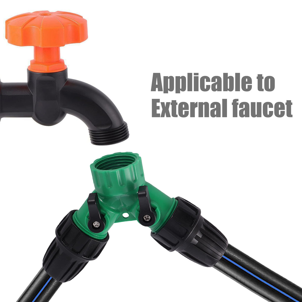 FULAIERGD setup in drip irrigation and misting systems for efficient watering.