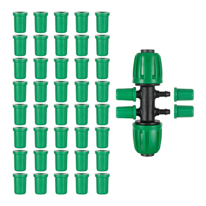FULAIERGD 1/4 barb plug cap seals irrigation lines to prevent leaks