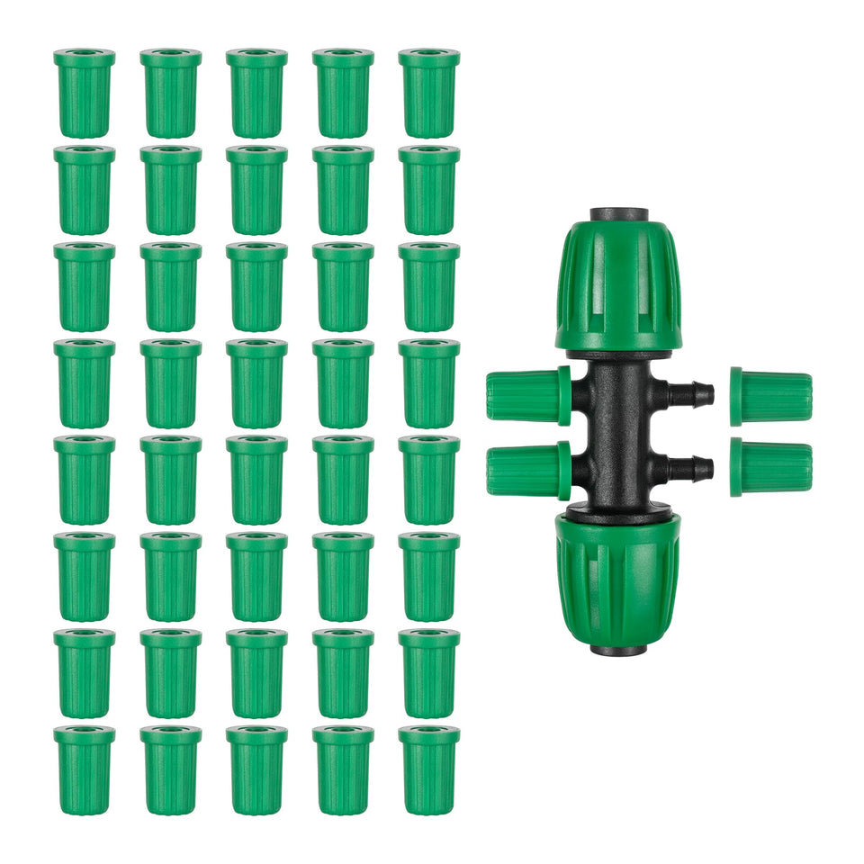 FULAIERGD 1/4 barb plug cap seals irrigation lines to prevent leaks