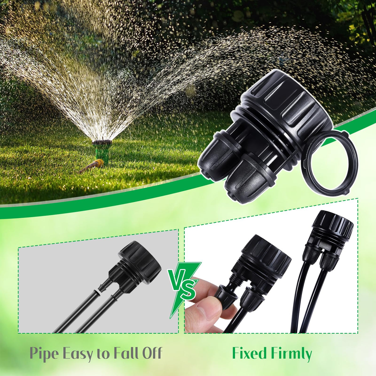 FULAIERGD 1/4 tubing connection ensures leak-free operation