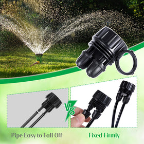 FULAIERGD 1/4 tubing connection ensures leak-free operation