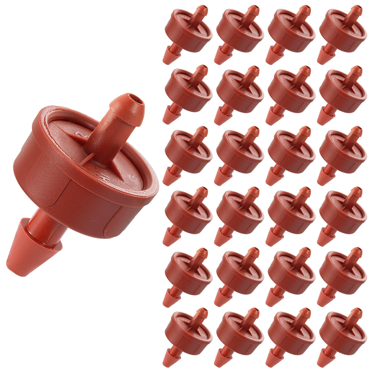 FULAIERGD 2GPH pressure compensating dripper for even garden watering
