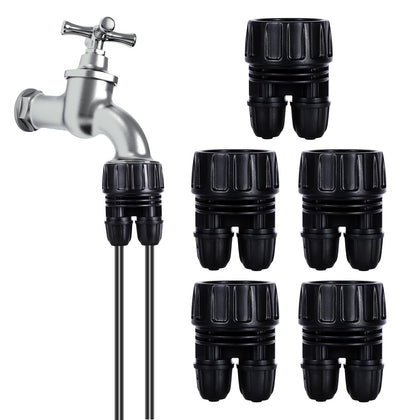FULAIERGD 3/4 to 1/4 irrigation adapter for versatile drip setup