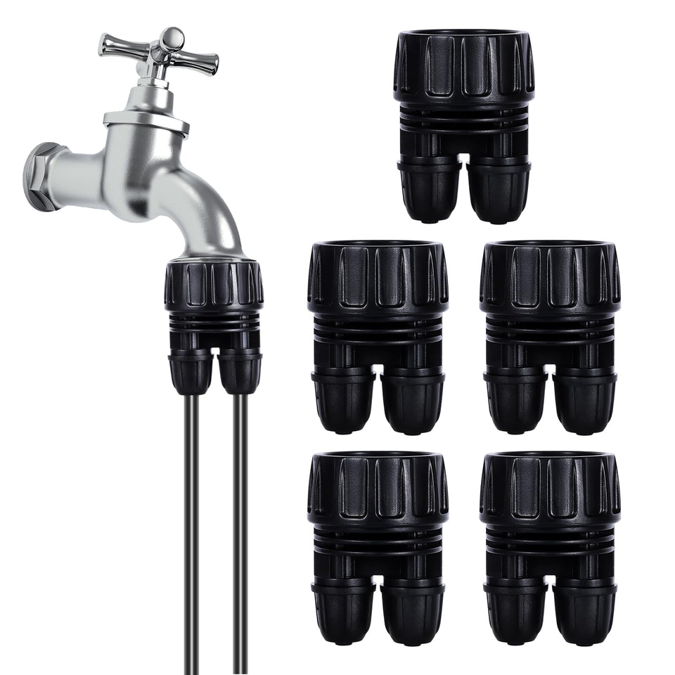 FULAIERGD 3/4 to 1/4 irrigation adapter for versatile drip setup