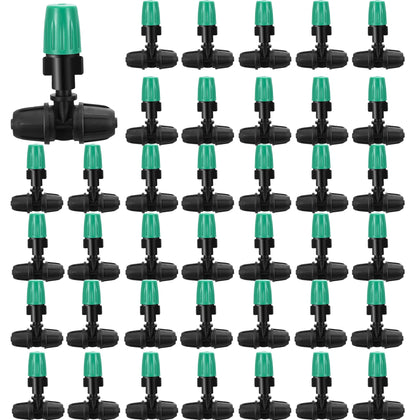 Fulaiergd 50pcs micro misting nozzles for precise garden cooling