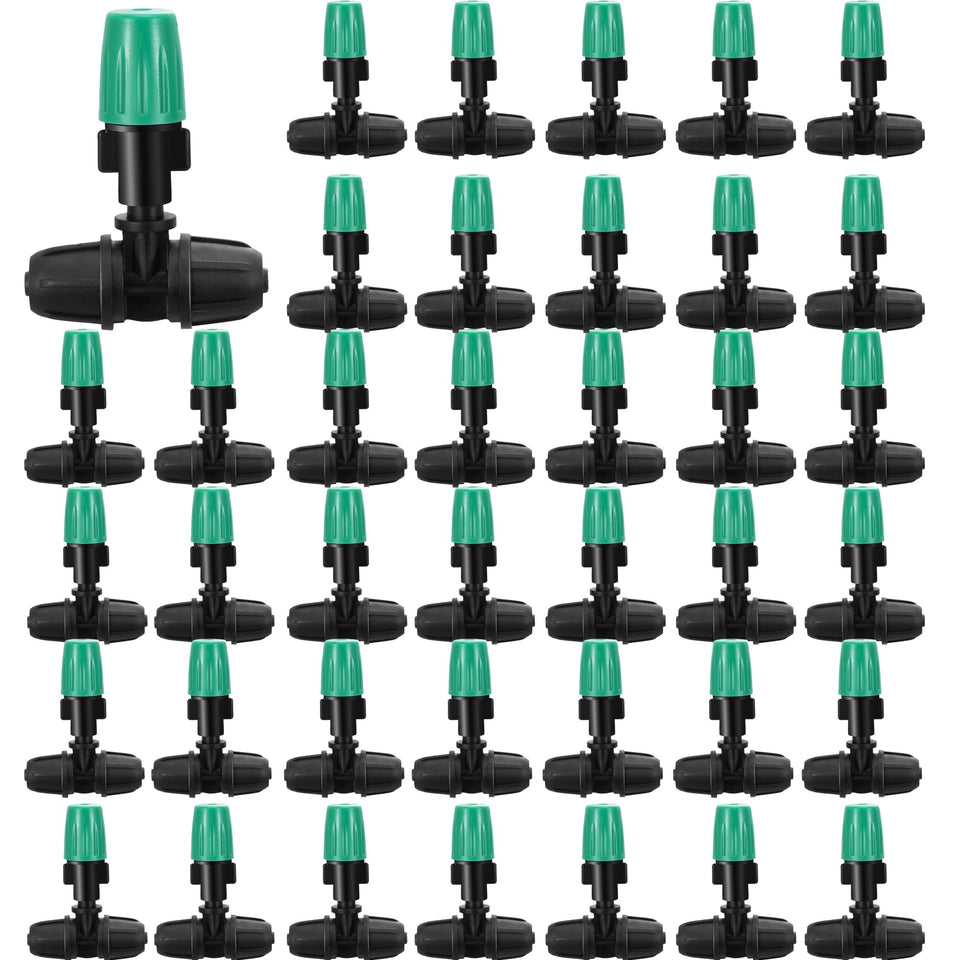 Fulaiergd 50pcs micro misting nozzles for precise garden cooling