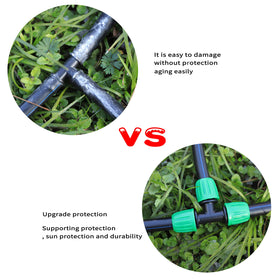 FULAIERGD barbed lock nut design delivers quick, secure connections for drip systems.