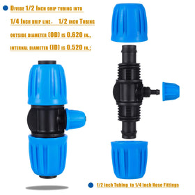 FULAIERGD barbed tubing fitting secures leaks and ensures easy installation