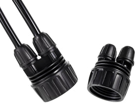FULAIERGD end plugs and 4-way coupling seal the system reliably.