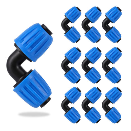 FULAIERGD half-inch drip elbow fittings pack for easy irrigation layout