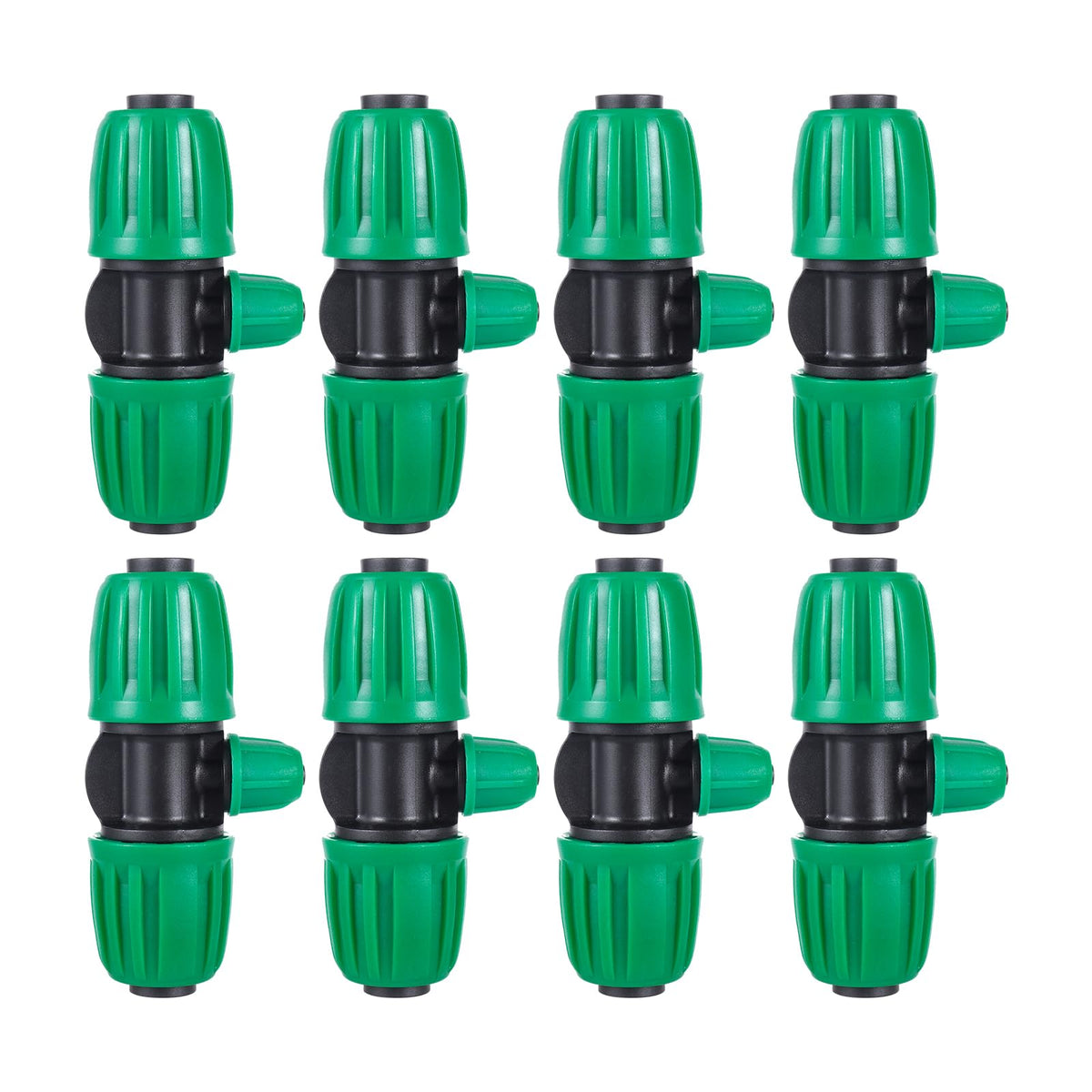 FULAIERGD half to quarter drip tee connector for easy irrigation setup