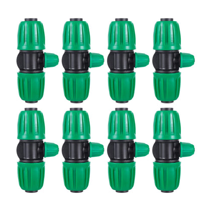FULAIERGD half to quarter drip tee connector for easy irrigation setup