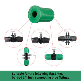 FULAIERGD heat-resistant rubber keeps irrigation lines working in any weather