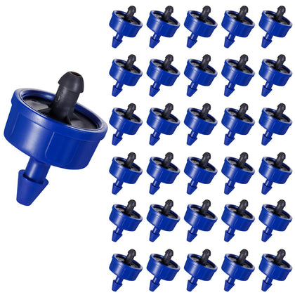 FULAIERGD leak-proof emitter close-up showing seal that prevents leaks at low pressure