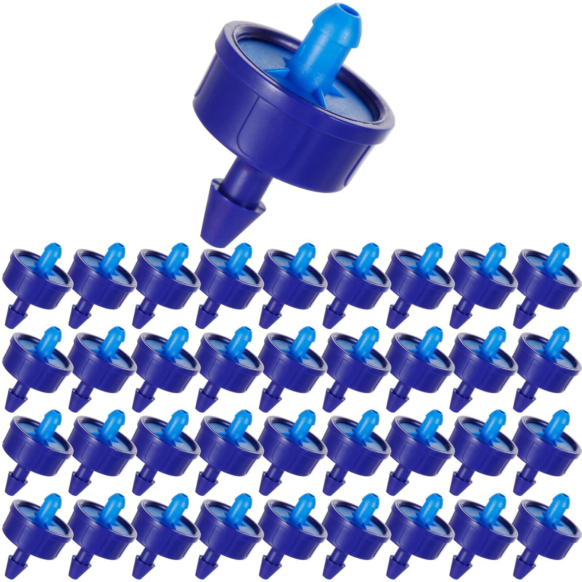 FULAIERGD leakproof-drip-emitter 200pc pack enables precise garden irrigation.
