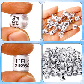 FULAIERGD pigeon leg ring 2026 white height demonstrates compact wear
