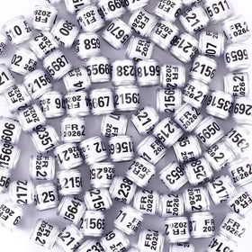 FULAIERGD pigeon leg ring 2026 white quick-distinguish aids breed separation