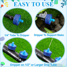 FULAIERGD precision spot watering emitter targets plant roots efficiently.