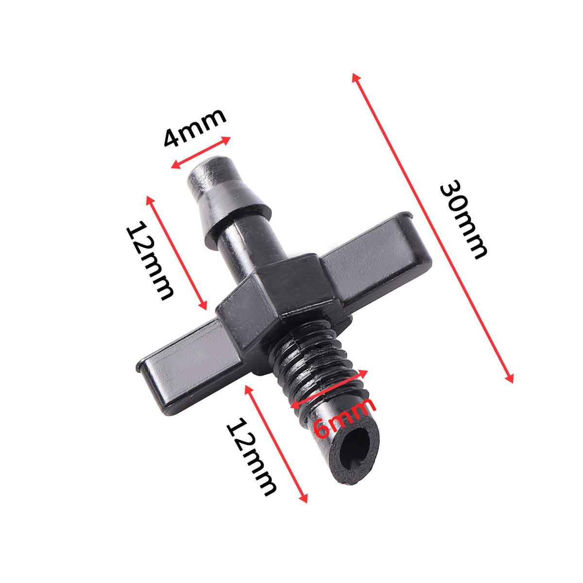 Fulaiergd waterproof connector— durable, fade-resistant for long-term drip systems.