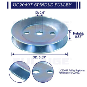 FULAIGE X330 spindle assembly ready for reliable mowing