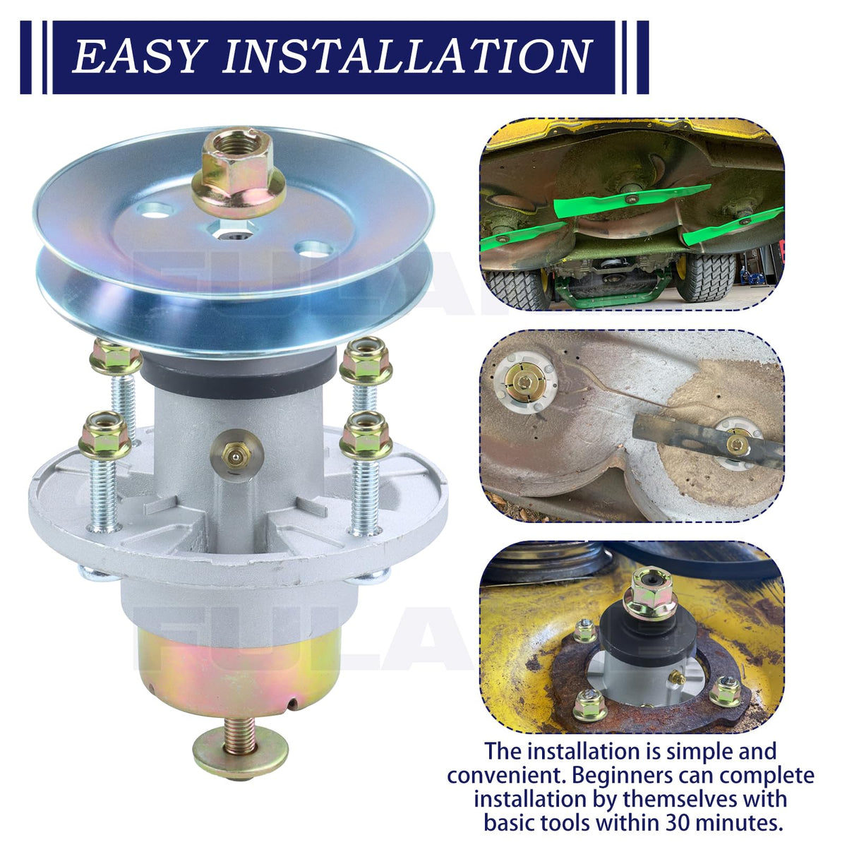 ZTrak mowers compatibility with Z355E and Z535M spindles