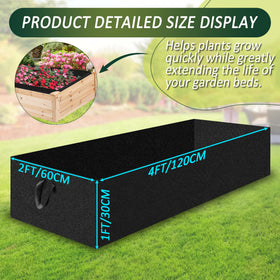 FULEIYA breathable nonwoven fabric garden bed enabling airflow and drainage.