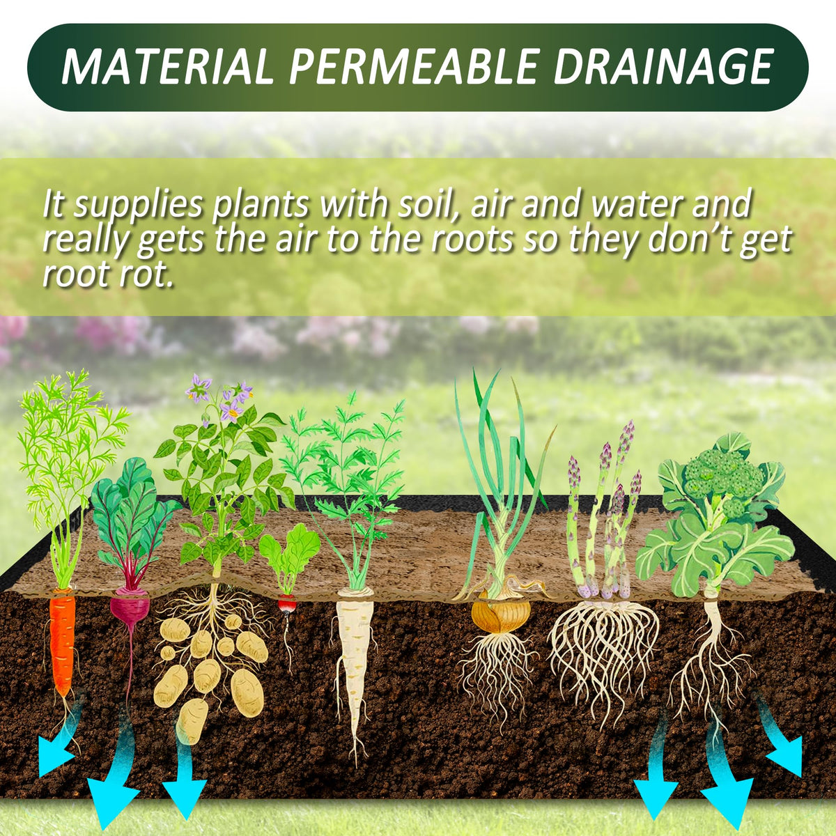 FULEIYA ideal for vegetables, fruits, and herbs in small spaces.